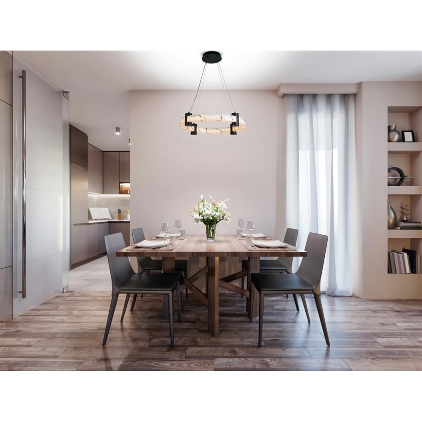 Searchlight - LED-hanglamp met kabel MOONBEAM LED/29W/230V