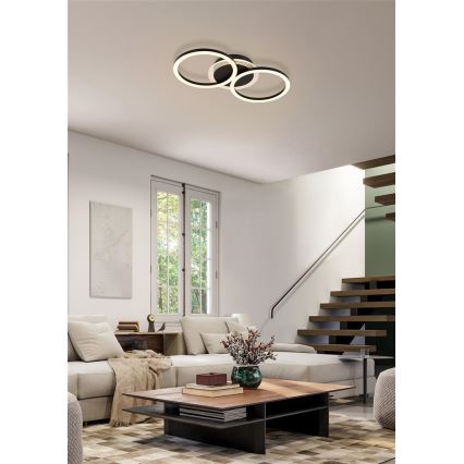 Searchlight - Plafonnier LED dimmable CONTOUR LED/24W/230V 3000K