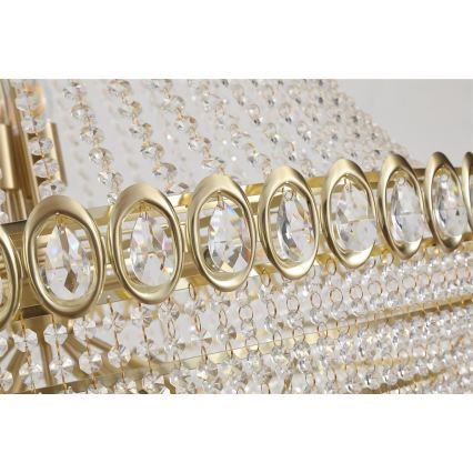 Searchlight - Kroonluchter met ketting LOUIS PHILLIPE 28xE14/60W/230V