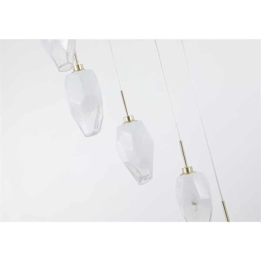 Searchlight - Hanglamp aan kabel ROCKY 8xG9/33W/230V