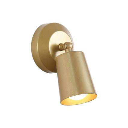 Searchlight - LED Dimbare oplaadbare muurlamp CONE LED/1,5W/5V goud