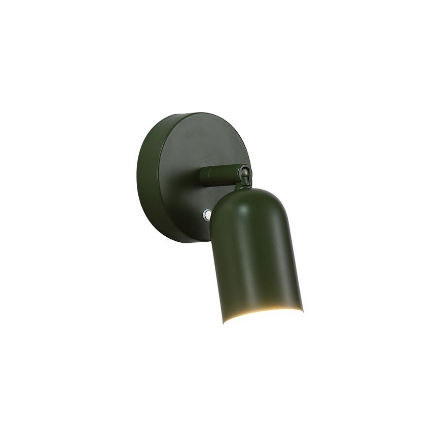 Searchlight - Applique murale LED rechargeable à intensité variable CONE LED/1,5W/5V verte