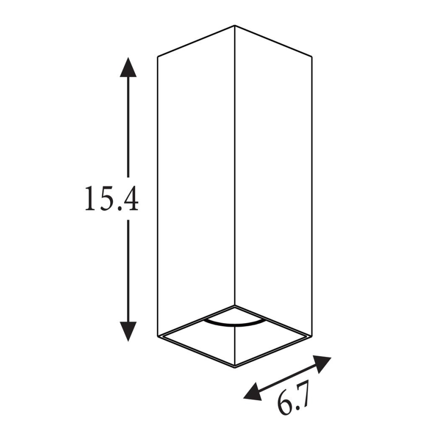 Searchlight - Applique murale DON 2xGU10/10W/230V dorée
