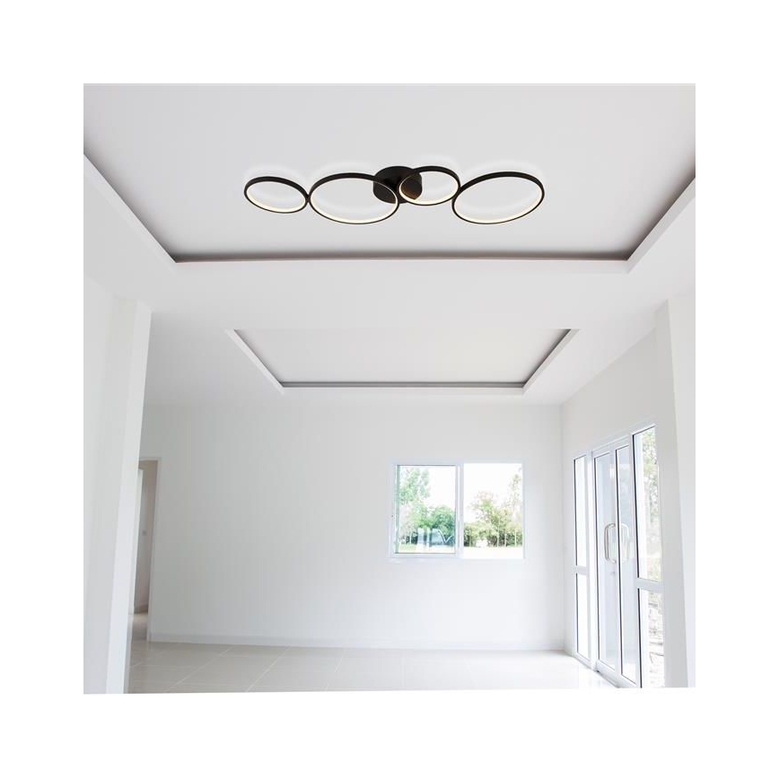 Searchlight - Lustre monté en surface LED CIRQUE 4xLED/34W/230V