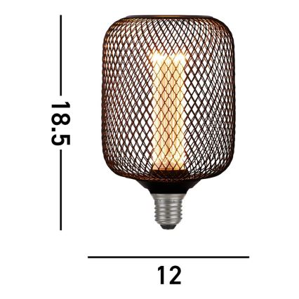 Searchlight - Ampoule décorative LED dimmable WIRE MESH E27/4,5W/230V 2700K