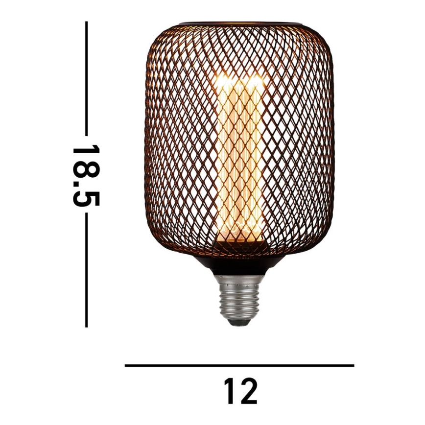 Searchlight - Ampoule décorative LED dimmable WIRE MESH E27/4,5W/230V 2700K