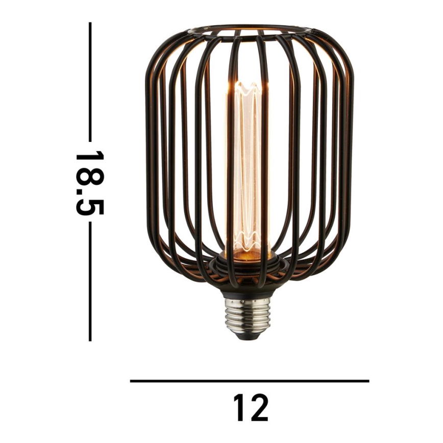 Searchlight - Ampoule décorative LED dimmable GLOBE E27/4,5W/230V 2700K