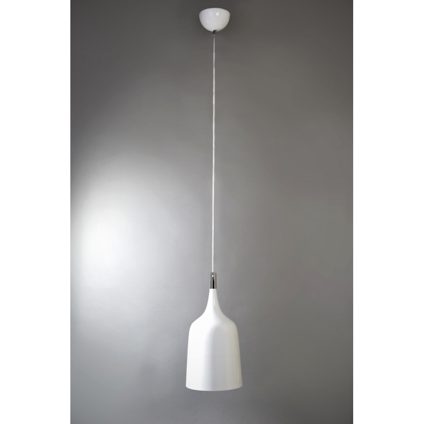 Searchlight - Hanglamp aan een koord 1xE27/60W/230V wit