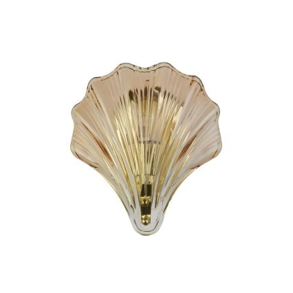 Searchlight - Muurlamp SHELL 1xG9/7W/230V rookglas