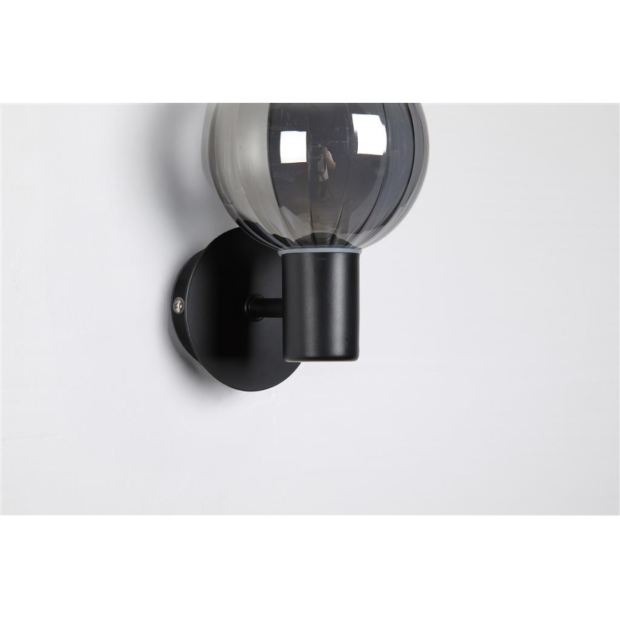 Searchlight - Applique murale LUMINSPHERE 1xG9/7W/230V noire