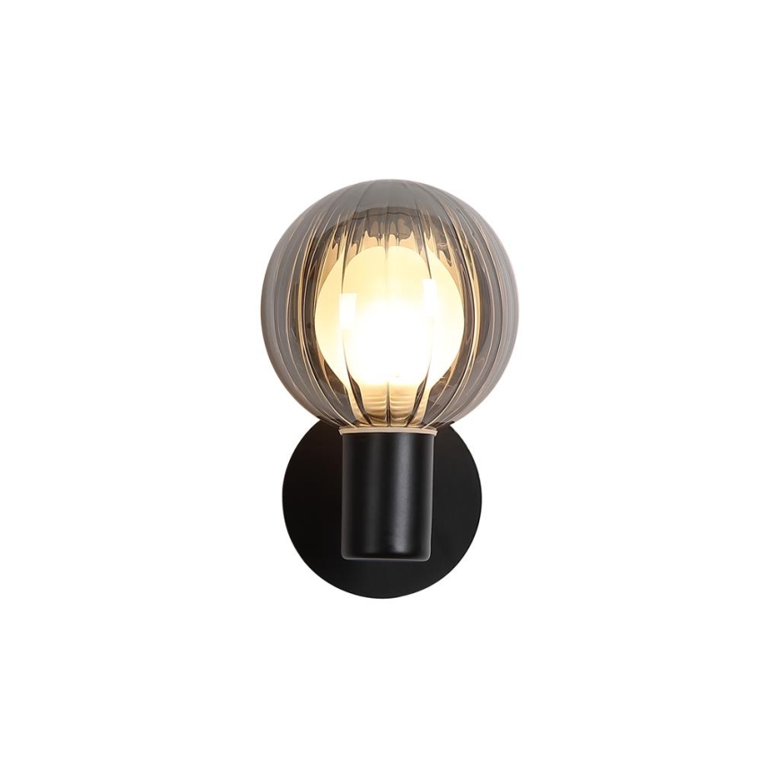 Searchlight - Applique murale LUMINSPHERE 1xG9/7W/230V noire