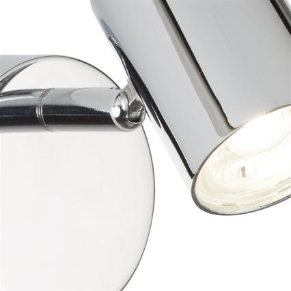 Searchlight - LED Wandspot ROLLO 1xLED/4W/230V glanzend chroom