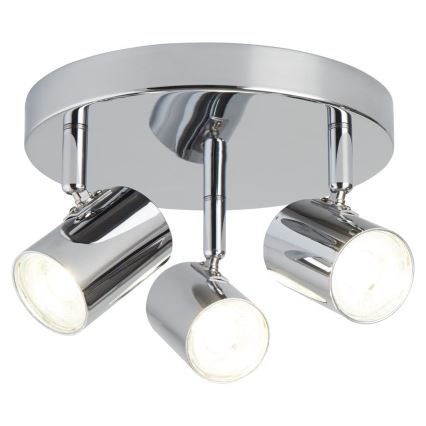 Searchlight - LED spot ROLLO 3xLED/4W/230V glanzend chroom