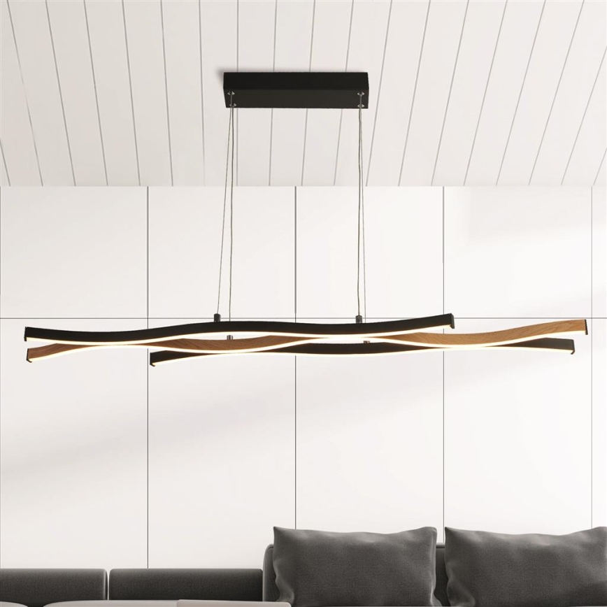 Searchlight - LED-kroonluchter aan kabel BLOOM LED/38W/230V 2300/3000/4000K