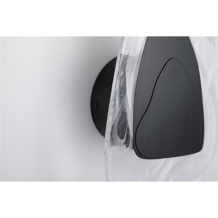 Searchlight - Applique murale à LED DESTINY LED/8W/230V noire