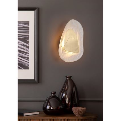 Searchlight - Applique murale LED DESTINY LED/8W/230V, laiton