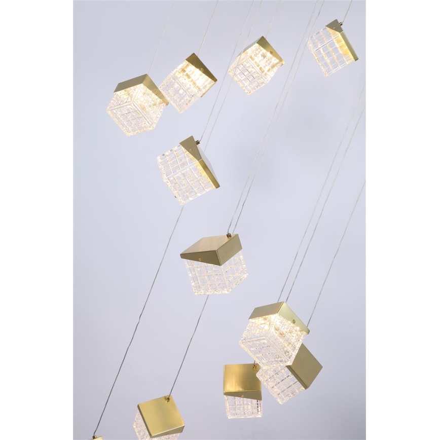 Searchlight - Dimbare LED-plafondlamp CUBOID LED/10,25W/230V 3000K
