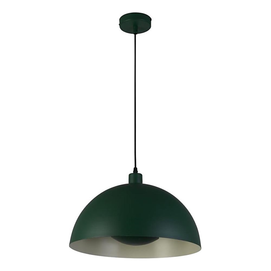 Searchlight - Suspension sur câble MARS, 1x E27/60W/230V, Ø 25 cm, verte