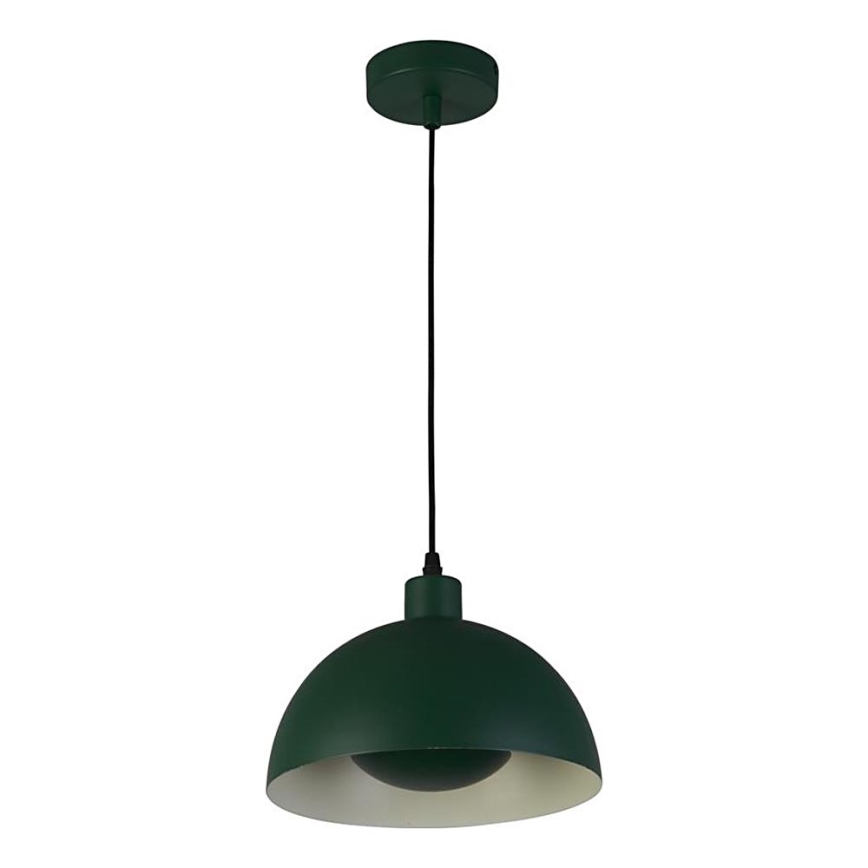 Searchlight - Kabelhanglamp MARS 1xE27/60W/230V Ø 40 cm groen