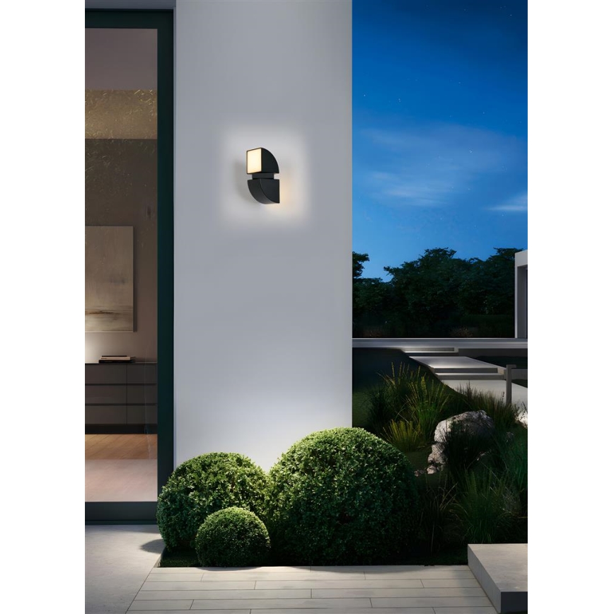 Searchlight - LED buitenwandlamp DAKOTA 2xLED/4W/230V IP44