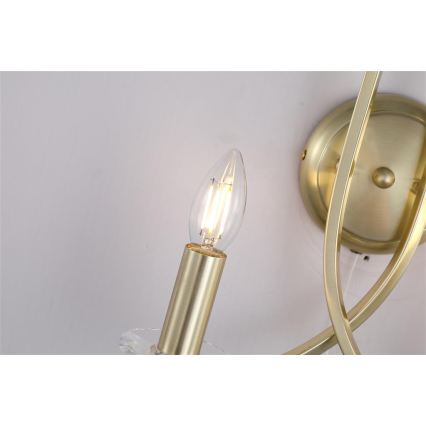 Searchlight - Applique murale ASCONA 2xE14/60W/230V