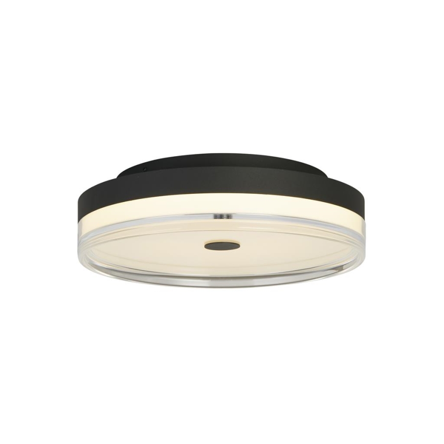 Searchlight - LED-plafondlamp CYPRUS LED/21W/230V Ø 30 cm zwart