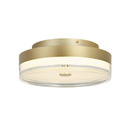 Searchlight - LED-plafondlamp CYPRUS LED/21W/230V Ø 30 cm goud