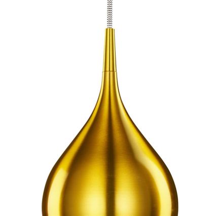 Searchlight - Hanglamp aan een koord VIBRANT 1xE14/60W/230V goud