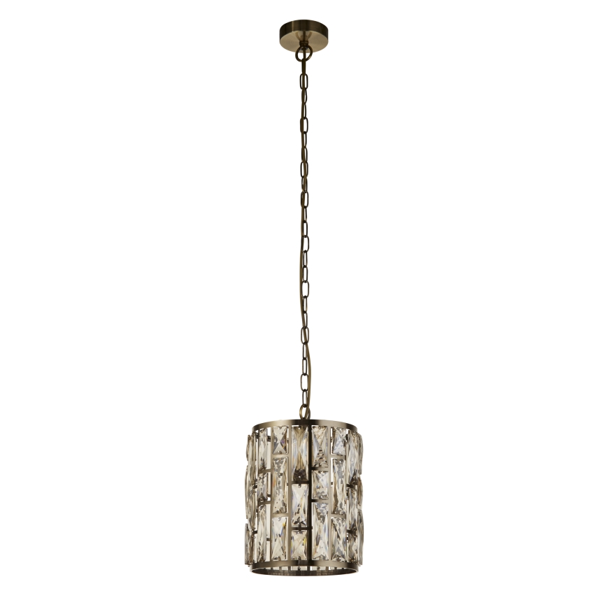 Searchlight - Hanglamp aan een ketting BIJOU 1xE27/60W/230V diameter 22 cm messing