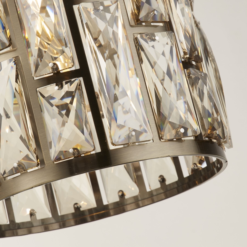 Searchlight - Hanglamp aan een ketting BIJOU 1xE27/60W/230V diameter 22 cm messing