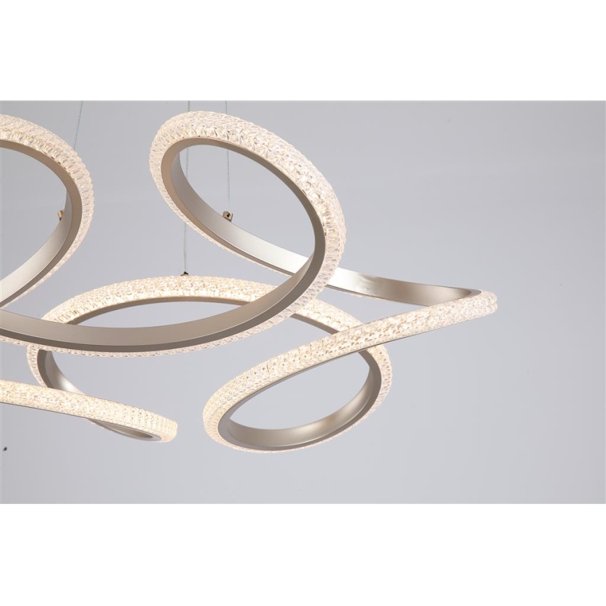 Searchlight - Suspension LED dimmable sur câble DOODLE LED/40W/230V laiton