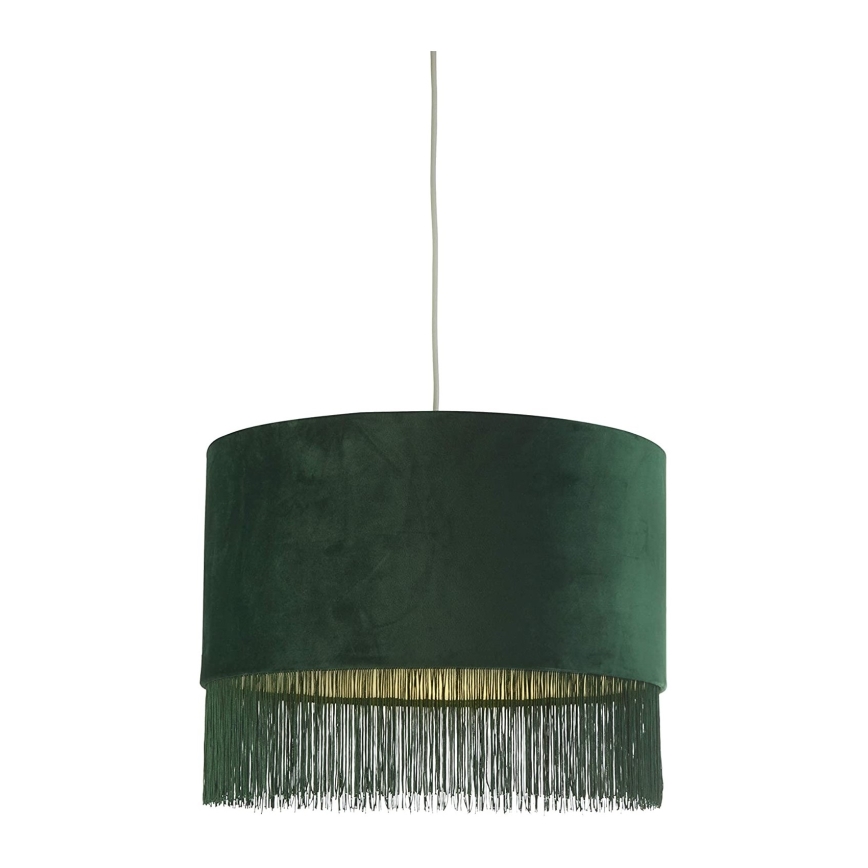 Searchlight 700742CW - Hanglamp aan koord PENDA 1xE27/10W/230V groen