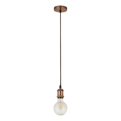 Searchlight - Suspension sur câble SUSPENSION 1xE27/60W/230V cuivrée