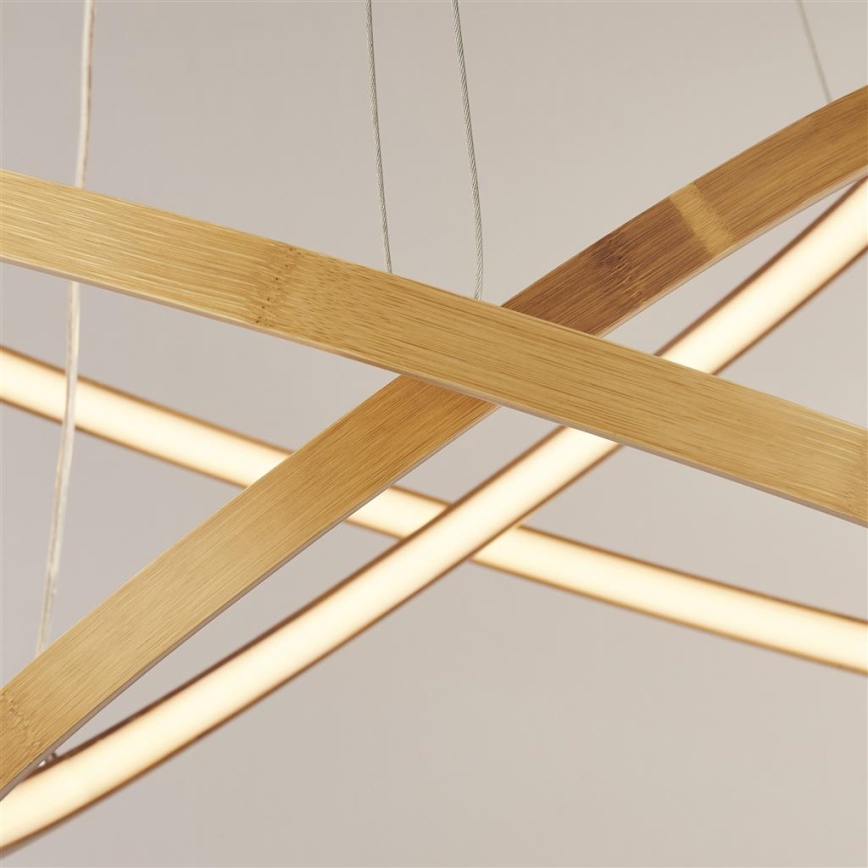 Searchlight - LED Hanglamp aan een koord ETERNITY LED/12W/230V goud