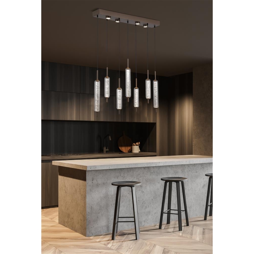 Searchlight - Suspension LED dimmable sur câble CATTAIL LED/33W/230V