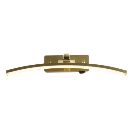 Searchlight - LED Wandlamp SANTORINI LED/8,2W/230V messing