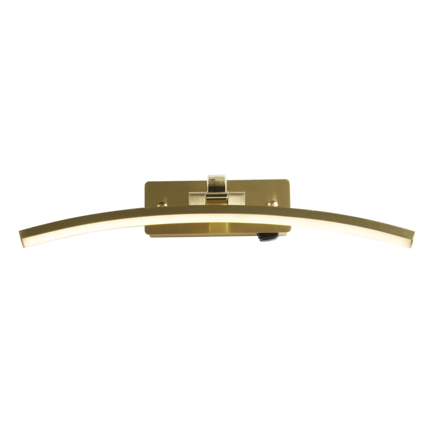 Searchlight - LED Wandlamp SANTORINI LED/8,2W/230V messing