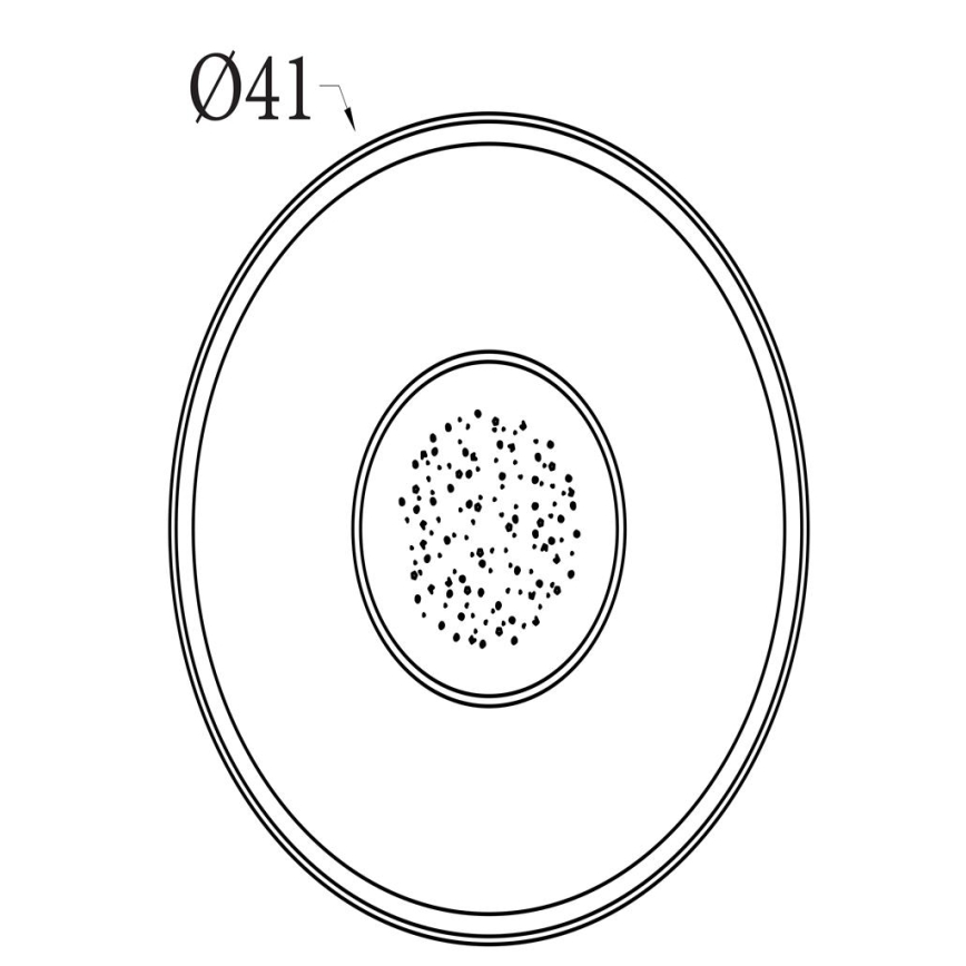 Searchlight - Dimbare LED-plafondlamp LUMADISC LED/20W/230V Ø 41 cm