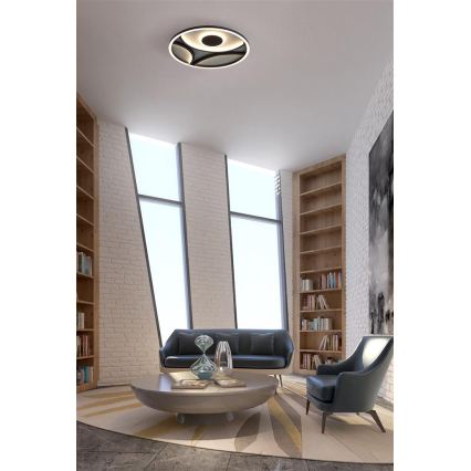 Searchlight - Dimbare LED-plafondlamp ZENDISC LED/20W/230V 3000K Ø 39 cm
