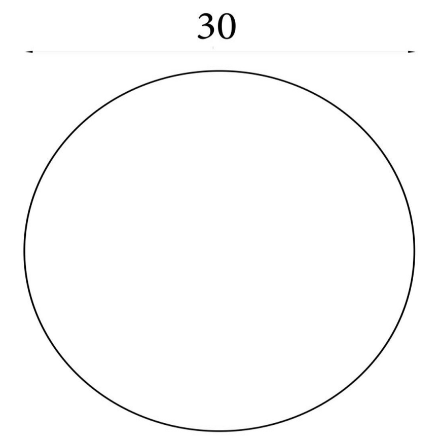 Searchlight - Plafonnier LED CLOUDS LED/16W/230V 2700/3200/4000K Ø 30 cm blanc