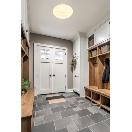 Searchlight - Plafonnier LED dimmable CLOUDS LED/24W/230V 2700/3200/4000K Ø 38,5 cm