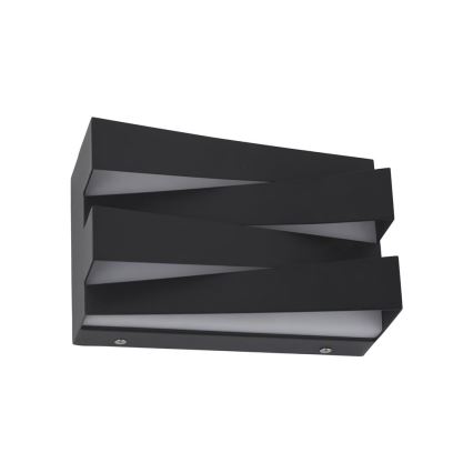 Searchlight - Applique murale LED SECTION LED/18W/230V noire