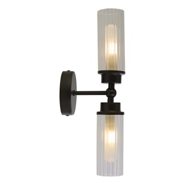 Searchlight - Applique murale IMPERIAL 2x G9/33 W/230 V noire