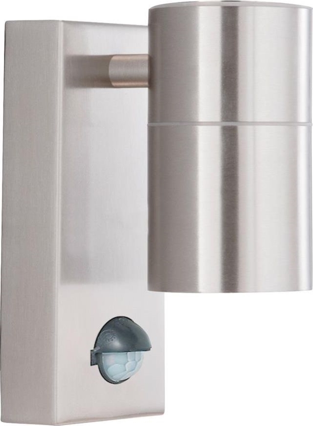 Searchlight - Applique murale LED extérieure avec détecteur METRO 1xGU10/3W/230V IP44