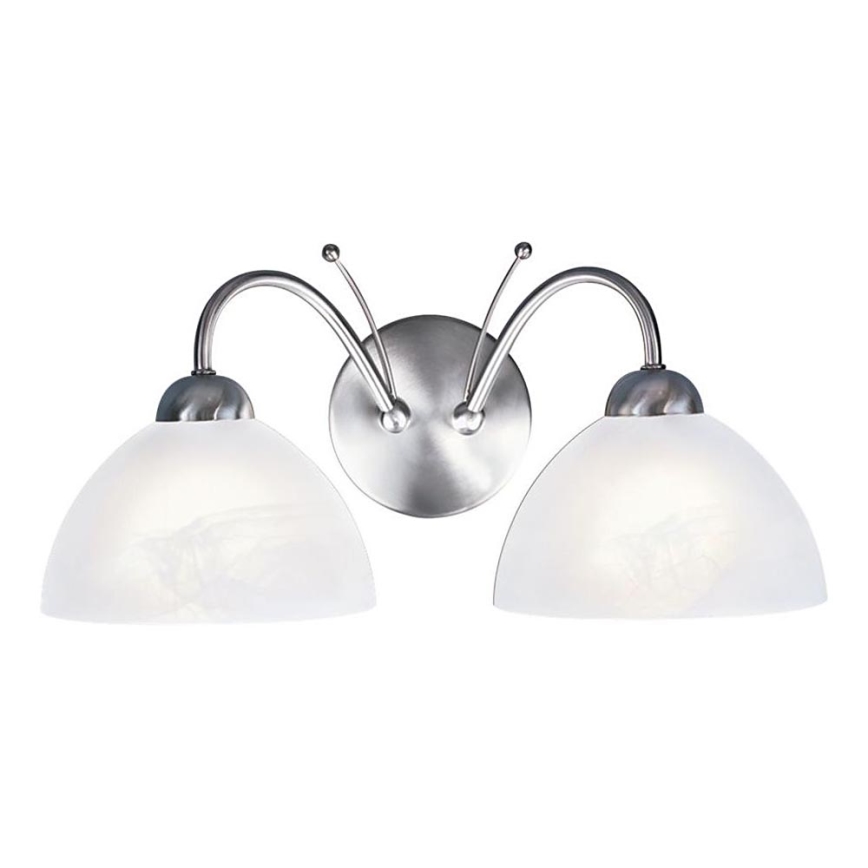 Searchlight - Applique murale MILANESE 2xE14/60W/230V chrome mat