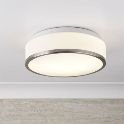 Searchlight - Badkamer plafondlamp DISC 1xE27/60W/230V IP44