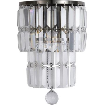 Searchlight - Badkamerwandlamp EMPIRE 2xE14/7W/230V IP44