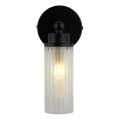 Searchlight - Badkamerwandlamp IMPERIAL 1xG9/7W/230V IP44 zwart