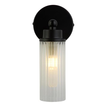 Searchlight - Badkamerwandlamp IMPERIAL 1xG9/7W/230V IP44 zwart