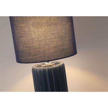 Searchlight - Tafellamp GROOVE 1xE14/60W/230V blauw